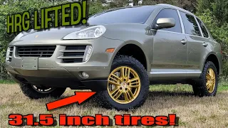 How to lift a 2002-2010 Porsche Cayenne 2 inches with the HRG Offroad lift kit