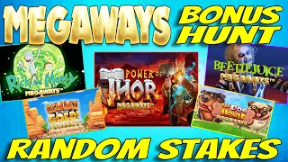 Megaways Slots Bonus Hunt: 13 Bonuses - Random Stakes - £1000 Starting Balance