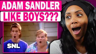 FIRST TIME REACTING TO | Schmitts Gay - SNL (ADAM SANDLER AND CHRIS FARLEY)