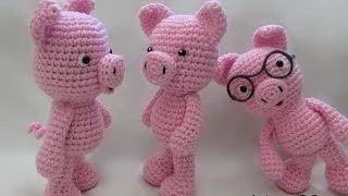 Crochet Little Bigfoot Pig