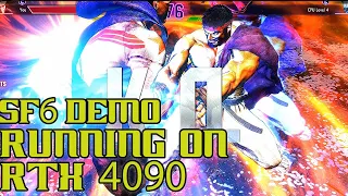 Street Fighter 6 Demo Running on a RTX 4090. Highest Settings, 4k Resolution