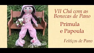 VIII Chá com as Bonecas de Pano - 31/10/2020 - Boneca Petúnia