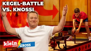 Knossi vs. Ben (12): Kegel-Battle! | Klein gegen Groß