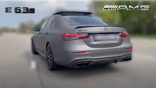 Mercedes E63S AMG Stage 1 Downpipe 2021 Facelift 720HP Test drive | Acceleration, Launch Control