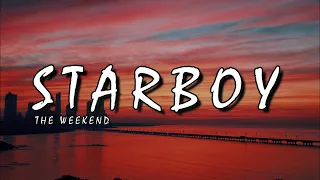 The Weeknd || Starboy || ft. Daft Punk  (Lyrics) video 4k 60fps