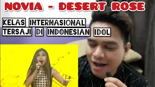 Guru Vocal Komentari NOVIA - DESERT ROSE Indonesian Idol 2020