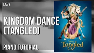How to play Kingdom Dance (Tangled) by Alan Menken on Piano (Tutorial)