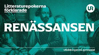 Litteraturepoken renässansen förklarad | SVENSKA | Gymnasienivå