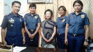 Turistang Japanese, bumalik sa bansa upang magpasalamat sa 3 Pulis Davao