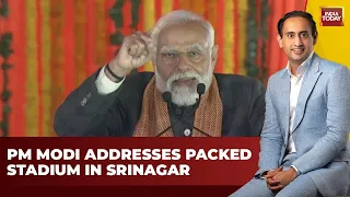 NewsTrack With Rahul Kanwal:  PM Modi's Mission Kashmir | PM Modi Arrives In Srinagar After 5 Years