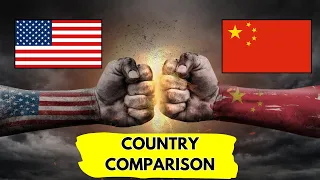 USA vs China - Country Comparison 2024