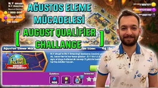 AĞUSTOS MÜCADELESİNDE 3 YILDIZ NASIL ALINIR ? CLASH OF CLANS