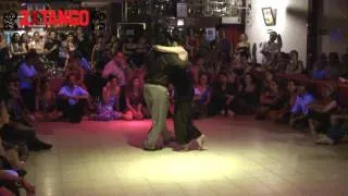 Ariadna Naveira y Fernando Sanchez Tango Una Fija en Milonga 10 ene 12