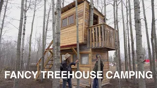 Fancy Treehouse Camping