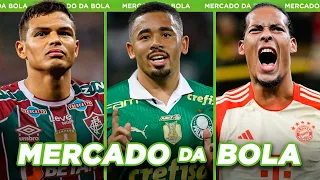 PALMEIRAS TENTA GABRIEL JESUS PARA O MUNDIAL│BAYERN MIRA VAN DIJK e+ - Mercado da Bola 2024