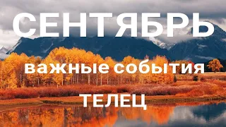 ТЕЛЕЦ - СЕНТЯБРЬ 2022. 🍁Что вас ожидает в Сентябре месяце. Таро прогноз. Таро КЛЕВЕР.