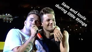 one direction » liam and louis being chaotic during little things