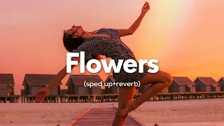 Miley Cyrus - Flowers (sped up+reverb)  "I can buy myself flowers "