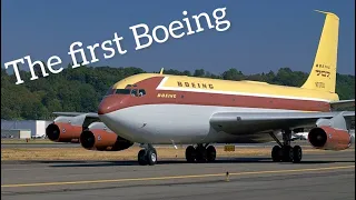 The first Boeing jetliner: The Boeing 707