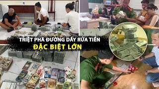 Phá đường dây rửa tiền đặc biệt lớn, một tiệm vàng giao dịch 13.000 tỉ