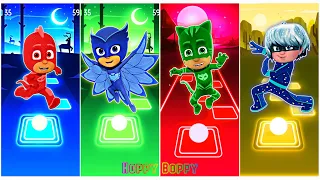 PJ Masks: CatBoy 🆚 Gekko 🆚 Owlette 🆚 Night Ninja 🆚 Luna Girl 🆚 Romeo 🆚 Ice Cub 🎶 Tiles Hop EDM Rush