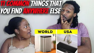 AMERICAN COUPLE React “11 Common Things That Don't Exist Outside the USA”