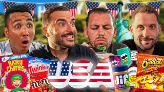 Énorme dégustation de produits aux États-Unis ! (Chips, M&ms, céréales, gâteaux…)