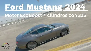 Ford Mustang 2024 EcoBoost - Prueba autocross en el Irwindale Speedway