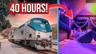 40-Hour Luxury Journey: Seattle to LA in Amtrak's Largest Bedroom! 🚆 Coast Starlight Experience