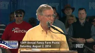 Mitch McConnell | Fancy Farm 2014 | KET