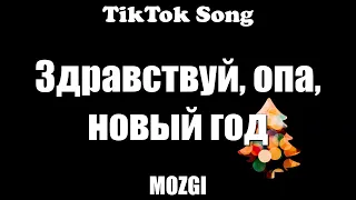 ZAVTRA - MOZGI (Здравствуй, опа, новый год)(Lyrics) - TikTok Song