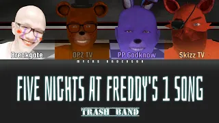 The Living Tombstone - Five Nights At Freddy's 1 Song | Trash Band AI Cover