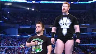 Friday Night SmackDown - Sheamus vowed to win the 2012 Royal Rumble Match