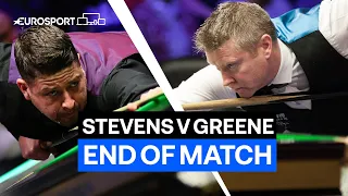 Matthew Stevens outclassed Gerard Greene 6-1 | Eurosport Snooker