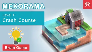 Mekorama | Level 1 - Crash Course walkthrough - Episode 1