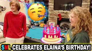 SML CELEBRATES ELAINA'S BIRTHDAY!