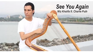 See you again - Wiz Khalifa ft. Charlie Puth //Harp cover by Danilo Sastre