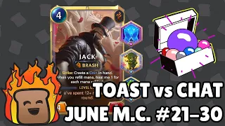Toast vs Chat | June MC 21-30 | Stream | 2024 | Path of Champions