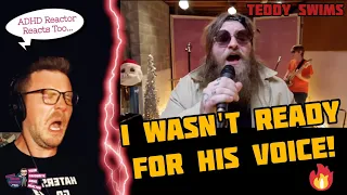 I WASNT READY FOR HIS VOICE!!  (ADHD Reaction) | TEDDY SWIMS - TENNESSEE WHISKEY