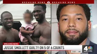 Jussie Smollett Found Guilty