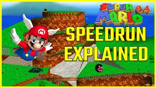 Super Mario 64 Speedrun Explained [70 Star]