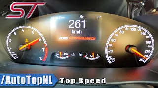 FORD FOCUS ST 2.3 TURBO 280HP 100-200km/h ACCELERATION & TOP SPEED by AutoTopNL