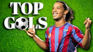 OS TOPS GOLS MAIS BONITOS DE RONALDINHO GAÚCHO