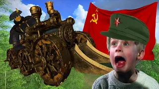 I crushed communism with trains in Total Warhammer 3