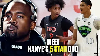 5 Star Robert Dillingham & Jahki Howard TRASNFER To Kanye's DONDA ACADEMY! 2021 Season Preview