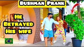 Bushman Prank: He Brought his wife for the bush to scare her
