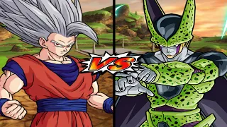 DBZ Budokai Tenkaichi 3 Beast Gohan vs. Cell