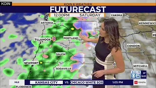 Weather forecast: Scattered showers pick up Thursday afternoon and continue into the weekend