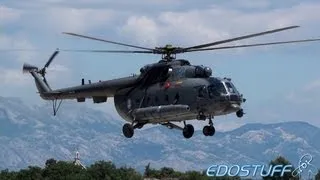 Mil Mi-8 MTV-1 - Lithuanian Air Force - Landing at Split airport SPU/LDSP