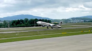 17 Minutes of Nonestop Takeoffs I Zurich Airport Planespotting